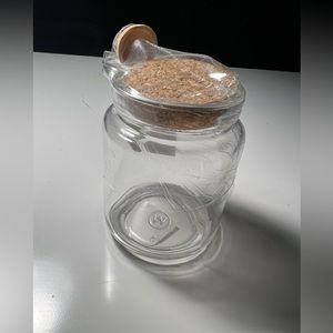 Small glass container